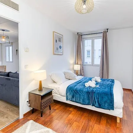 شقة Quartier Gare, 2 Personnes, Wifi Fibre, Balcon *